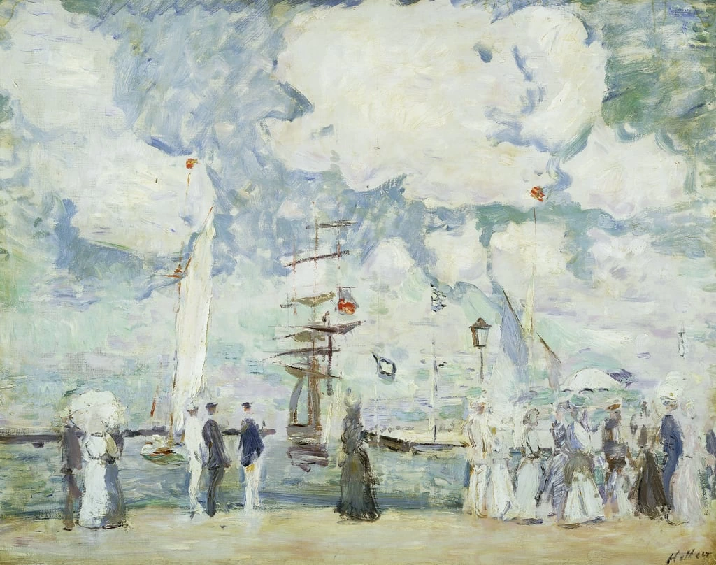 Ingresso al porto di Deauville
